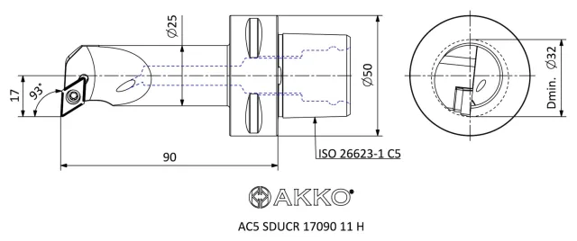 AC5 SDUCR teknik çizim