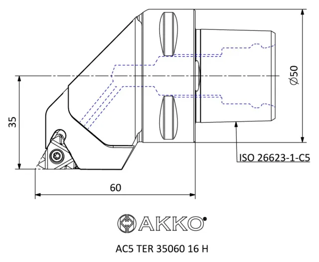 AC5 TER 35060 16 H teknik çizim