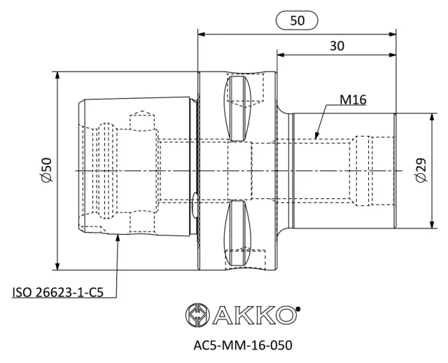 AC5-MM teknik çizim
