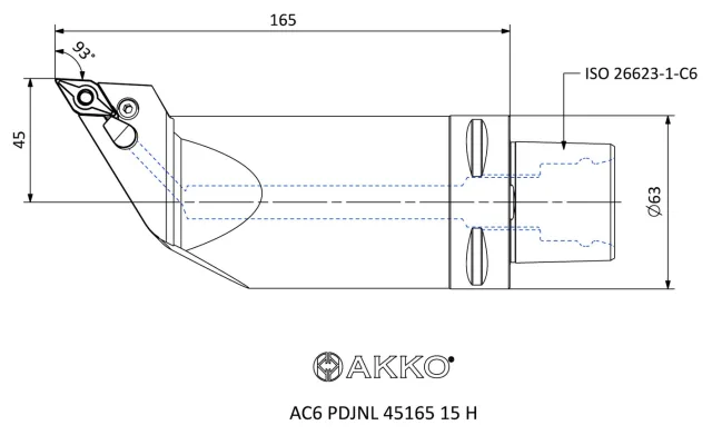 AC6 PDJNL teknik çizim
