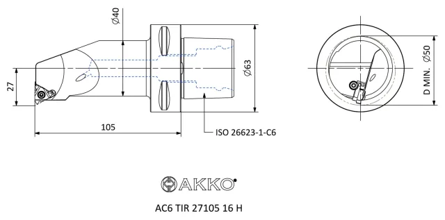 AC6 TIR teknik çizim