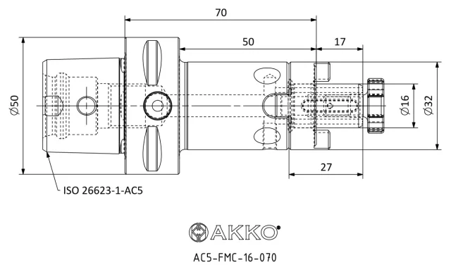 AC5-FMC teknik çizim