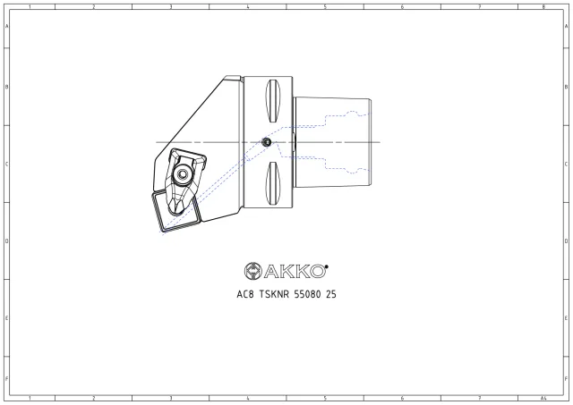 AC8 TSKNR 55080 25 teknik çizim